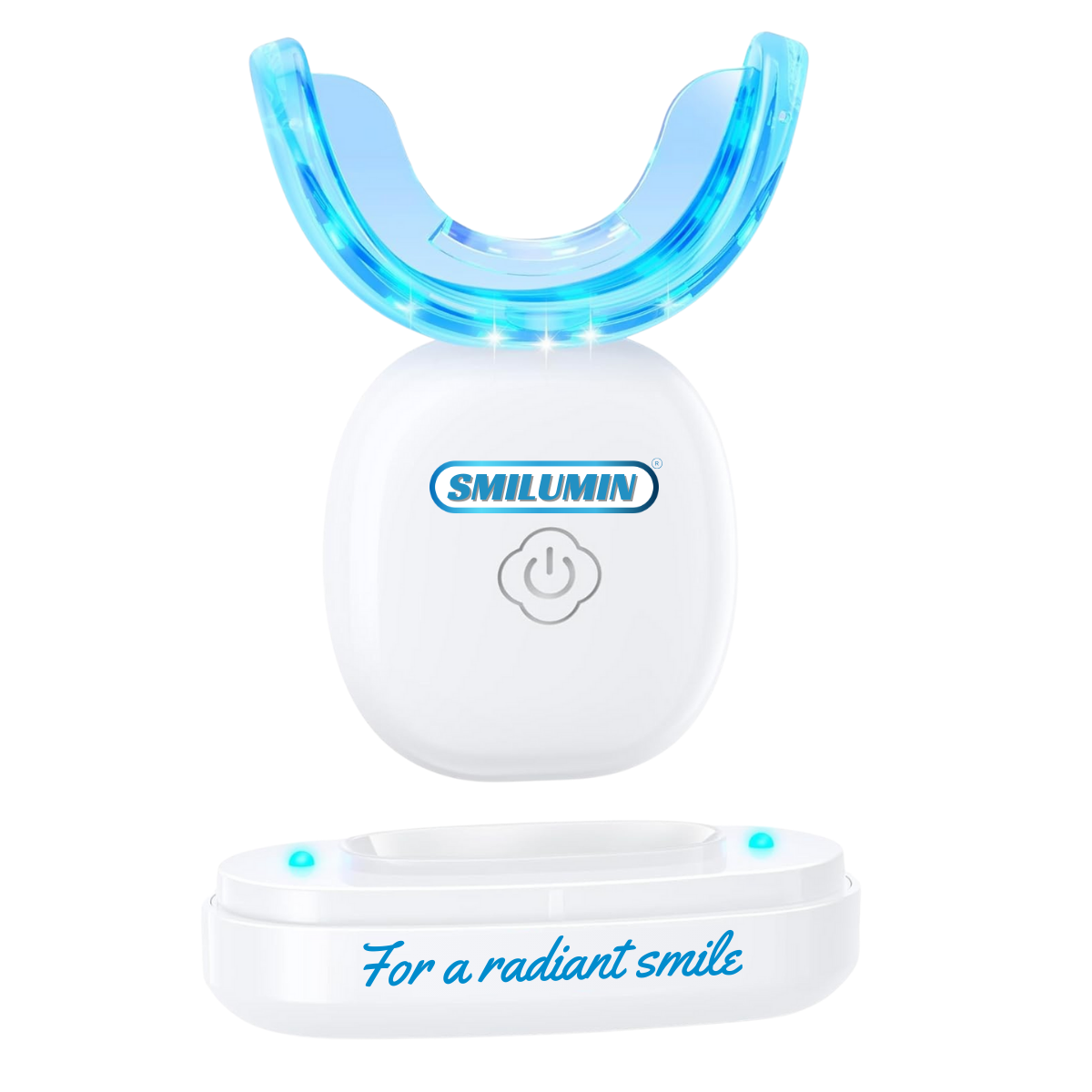 Smilumin – Zobu kopšanas komplekts ar LED gaismu un balinošām sloksnēm