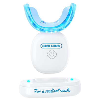Smilumin – Zobu kopšanas komplekts ar LED gaismu un balinošām sloksnēm